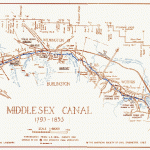 Middlesex Canal Map