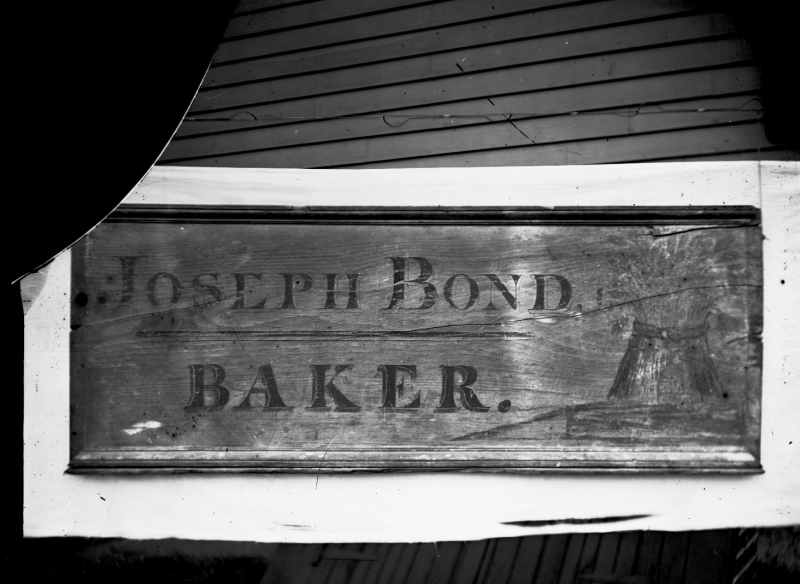 Joseph Bond Baker Sign